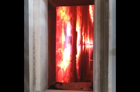 附墙燃烧器投运